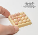 1:6 Dollhouse Miniature Eggs in Carton AZ G8270