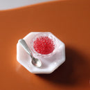 1:12 Dollhouse Miniature Caviar with Bowl B93