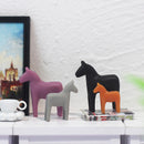 1:12 Dollhouse Miniature Horse Set Decor B96