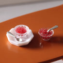 1:12 Dollhouse Miniature Caviar with Bowl B93