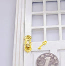 1:12 Dollhouse Miniature Door Accessories Knocker/ Mail Slot/ Key Set D176