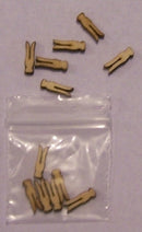 1:12 Dollhouse Miniature Set of 6 clothes pins  Miniature Sewing DI 4