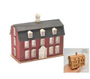 Kit 1:144 Laser Cut Dutch Colonial Dollhouse Kit /DIY Dollhouse SMA HS005