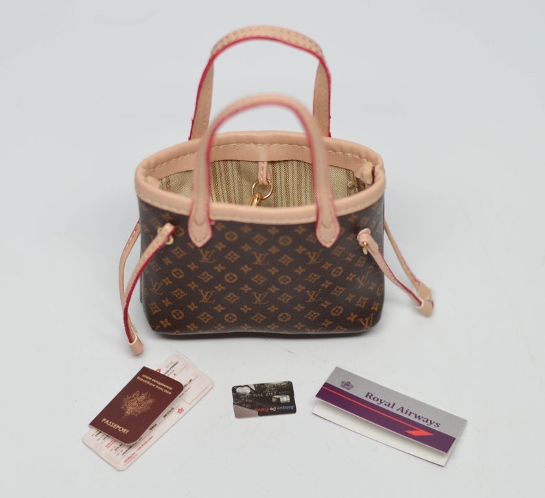 1/6 scale Louis Vuitton bag for the portrait doll by striped-box
