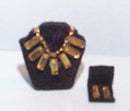 1:12 Dollhouse Miniature Necklace on a Stand Kit/ Jewelry DI JK002