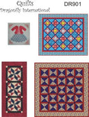 1:12 Dollhouse Miniature Quilt Sheet DI DR901