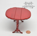 1:12 Dollhouse Sutherland Drop Leaf Table with Story card AZ P3160