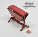 1:12 Dollhouse Sutherland Drop Leaf Table with Story card AZ P3160