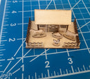 1:144 Dollhouse Miniature Barn Kit ND2
