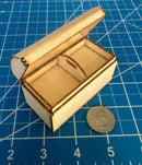 1:12 Dollhouse Miniature Dome Top Trunk Kit DI DF102