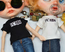 Fashion Shirt for Doll/ Blythe Shirt /Pullips Shirt/Azone/Licca MJA111-1