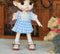 Doll Outfit Dress/Skirt for OB11 Clothing Dolls Clothes MJA124