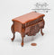 1:12 Dollhouse Miniature Bombe Console/Mahogany/Miniature Furniture AZ P3088