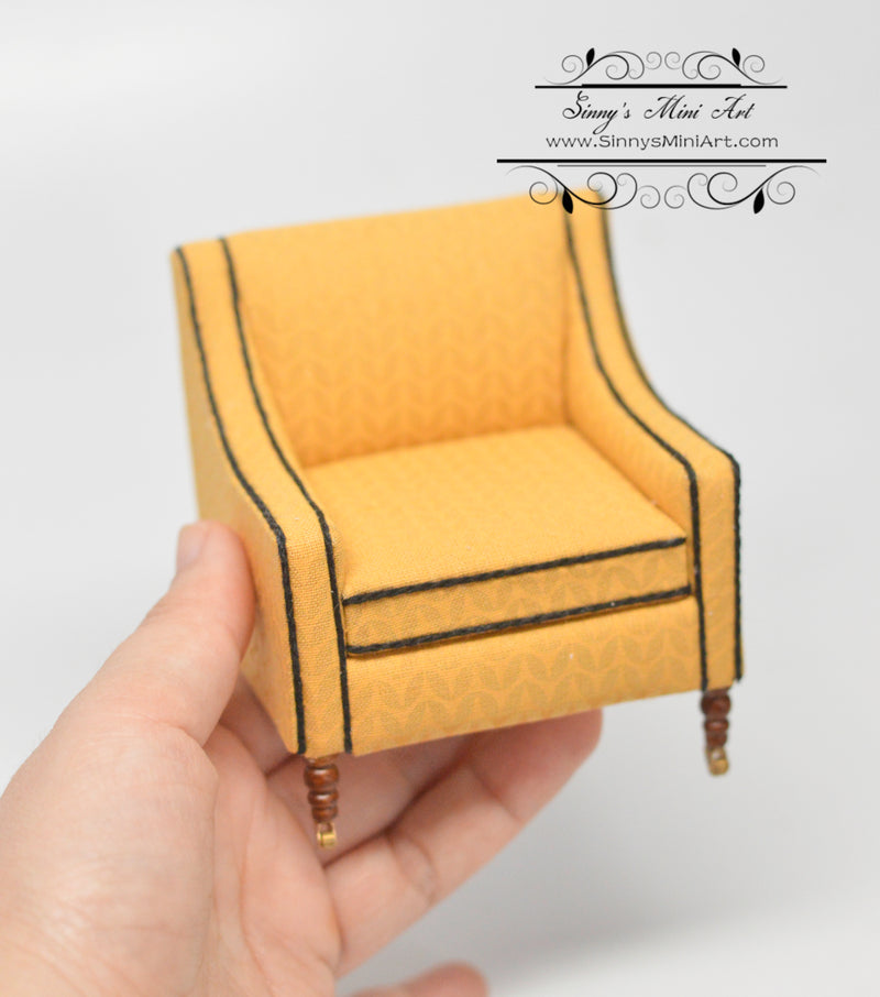 1:12 Dollhouse Miniature Sofa Chair AZ JJ21011SE JJ21011E