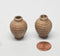 1:12 Dollhouse Miniature Ceramic Urns (Set of 2) D1003