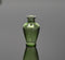 1:12 Dollhouse Miniature Green Glass Classic Pedestal Vase D19-A