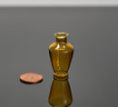 1:12 Dollhouse Miniature Yellow Glass Classic Pedestal Vase D19-E