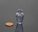 1:12 Dollhouse Miniature Purple Glass Classic Pedestal Vase D19-F