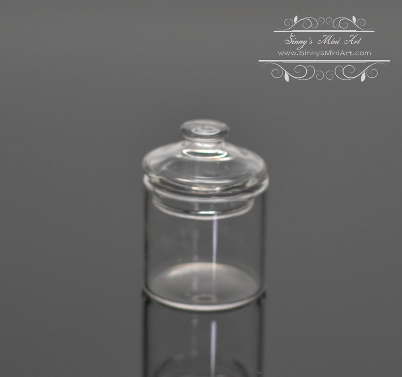 1:12 Miniature Large Jar with Lid I14