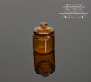 1:12 Miniature Yellow Jar with Lid D48-B