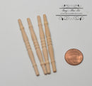 1:12 Dollhouse Miniature Long Legs 4 Pieces/Miniature Furniture Supplies J1