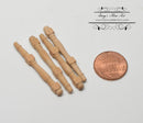 1:12 Dollhouse Miniature Legs 4 Pieces/Miniature Furniture Supplies J6