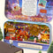 1:144 Box Theatre/Dollhouse in a Candy Tin -Starlight Amusement Park K R-011