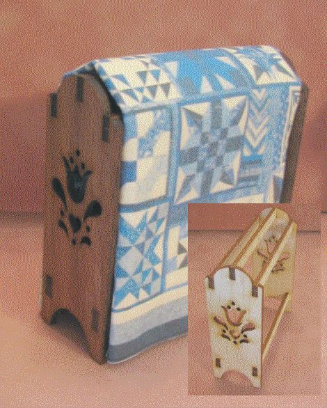 1:12 Dollhouse Miniature QUILT Rack Kit DI FS207