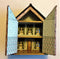 1:144 Dollhouse Miniature Toy Dollhouse Kit w Beige Decorator Sheet DI TY108+GD104