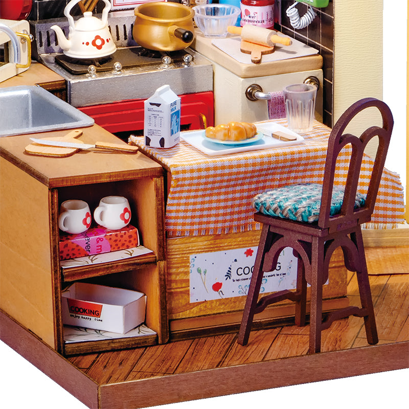 1/24 Dollhouse Miniature House -Cozy Kitchen RL DG159-B