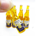 1:6 Dollhouse Miniature Six Pack of Beer Kit Miniature Alcohol B129-A