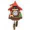 1:12 Dollhouse Miniature Cuckoo Clock Red Roof RP 1.394/5