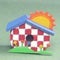 1:12 Dollhouse Miniature Sunshine Birdhouse kit/ Birdhouse KBM T650