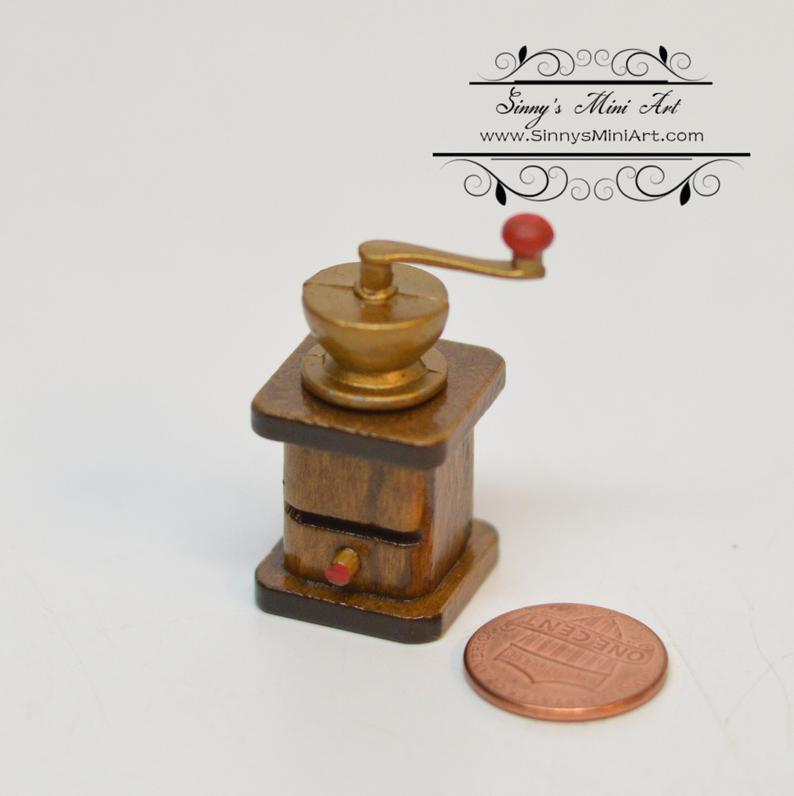 1:6 Dollhouse Miniature Coffee Grinder C59