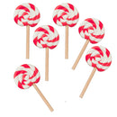 Dollhouse Miniature Lollipops Set of 6/Miniature Candy AZ B0229