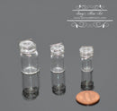 1:12 Set of Three Glass Canning Jars BD HB075