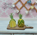 1:12 Dollhouse Miniature 1/2 Pineapple Miniature Pineapples BD P090