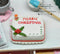 1:12 Dollhouse Miniature Christmas Sheet Snowman Cake HMN K2301