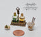 1:12 Dollhouse Miniature Whiskey Decanter Set RP 1.613/5