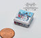 1:12 Dollhouse Miniature Square Snowman Tin BD B265