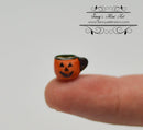 1:12 Dollhouse Miniatures Jack-O-Lantern Mug BD B334