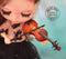 1:6 Miniature Violin for Blythe/Barbie/Pullip/ Azone/Licca Doll Music Instrument MJC32