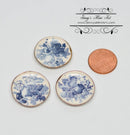 1:12 Dollhouse Miniature Decorative Plate Set BB CDD354