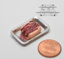 DIS 1:12 Dollhouse Miniature Meat in trays/ Miniature Meat AZ A2863