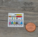 1:12 Dollhouse Miniature Artist Oil Paint Set / Miniature Painting C104