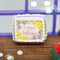 Discontinued 1:12 Dollhouse Miniature Floral Happy Birthday Sheet Cake BD K2305