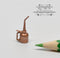1:12 Dollhouse Miniature Oil Can/Miniature Pump/Miniature Tool IM 0119