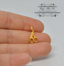 BS 1:12 Dollhouse Miniature Vintage Embroidery Stork Scissors C110