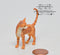 DIS 1:12 Dollhouse Miniature Orange Cat/ Miniature Pet AZ A4157OR