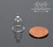 1:12 Dollhouse Miniature Glass Bell/ Cloche- Medium Miniature Bell BD HB209